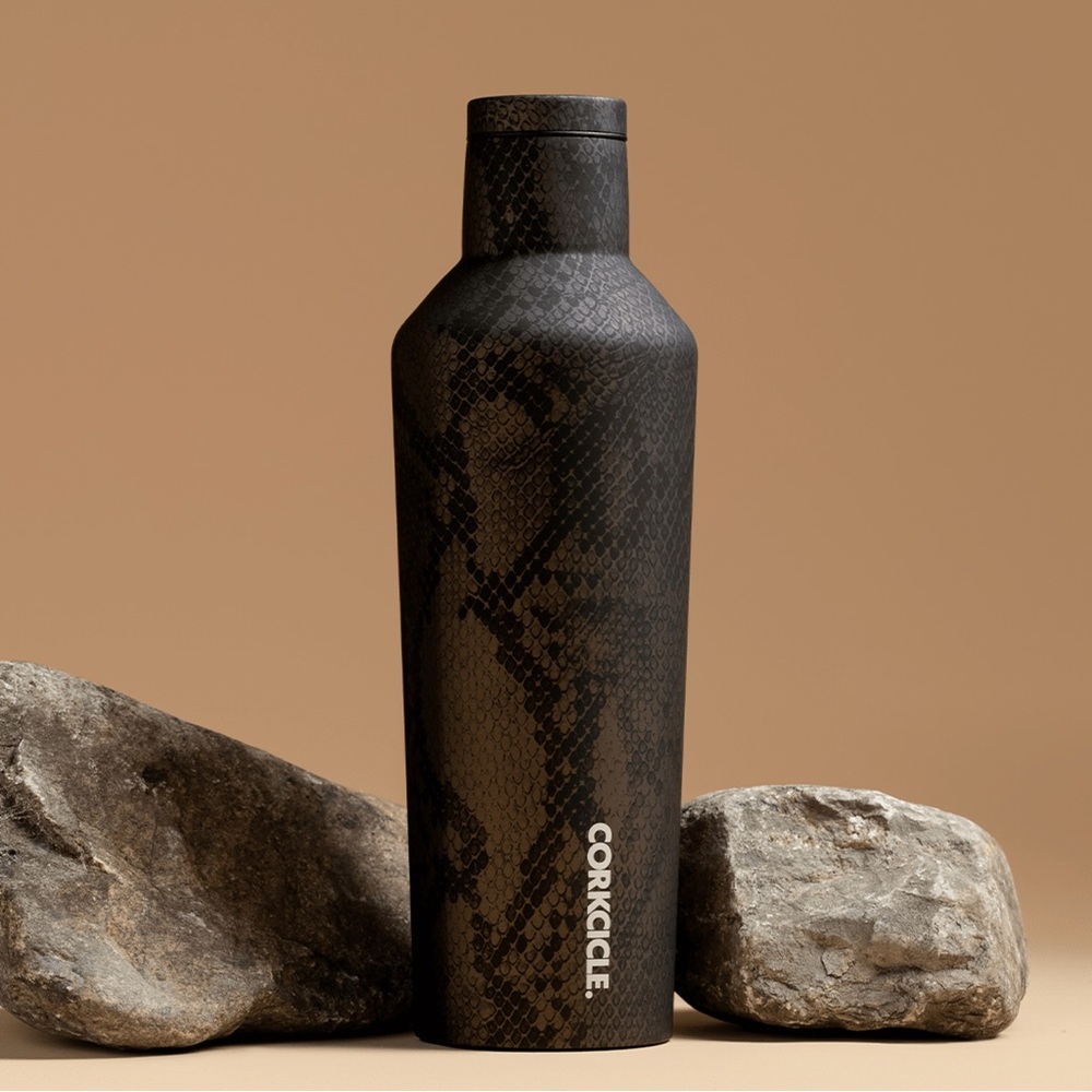 Corkcicle 16pz Canteen screw-on top - Rattle (Exotic Collection)
